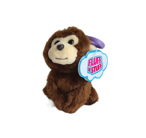 Nwt fluff stuff mika brown - nwt,