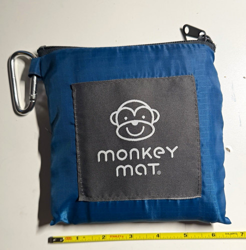 Monkey mat 5 blue - monkey, x